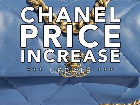 chanel augmentation prix 2020|Chanel Price Increase 2020: The New U.S. Prices .